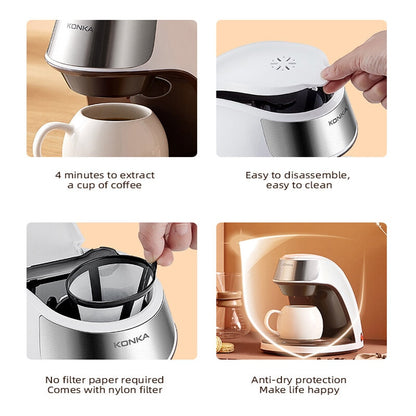 American Coffee Mini Machine - KONKA Brand