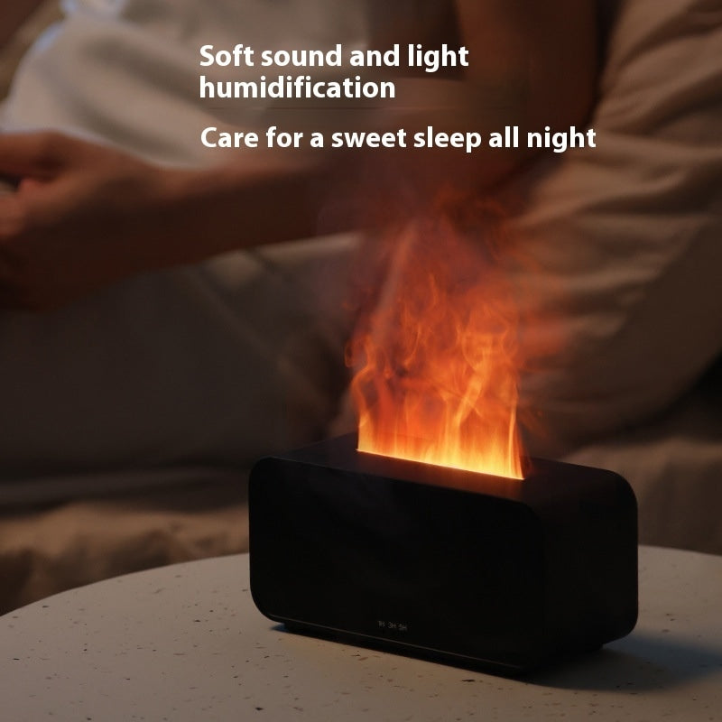 Flame Humidifier Aromatherapy Machine