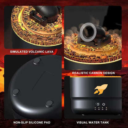 Collage of a decorative lamp with features highlighted on a dark background.