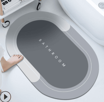 Light Grey Bath Mat