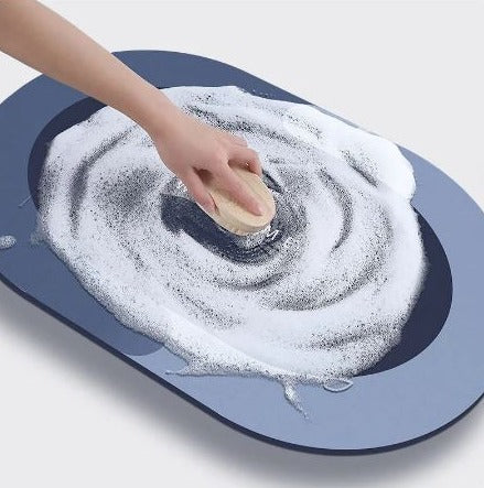 Easy to clean your bath mat