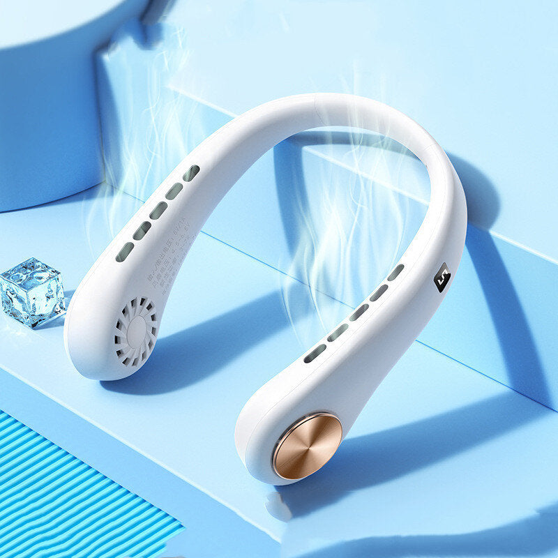 Beat the Heat with Hands-Free Cooling Device - Portable Mini Fan