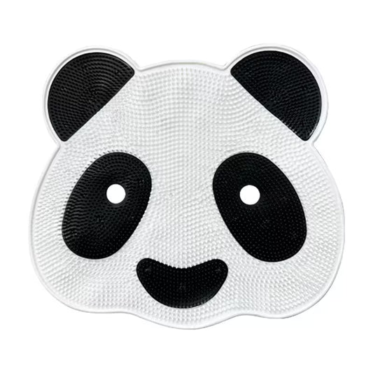 Best Shower Foot Scrubber Mat | Anti-Slip 54 Suction Cups | TPR Dual Bristles | 35×40cm