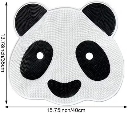 Dimensions of Best Shower Foot Scrubber Mat | Anti-Slip 54 Suction Cups | TPR Dual Bristles | 35×40cm