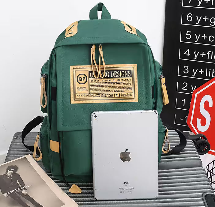 Best Student Backpack | Multi-Pocket School & Travel Bag | Fits 15" Laptop + iPad | Unisex | 7 Colors