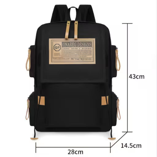 Best Student Backpack | Multi-Pocket School & Travel Bag | Fits 15" Laptop + iPad | Unisex | 7 Colors