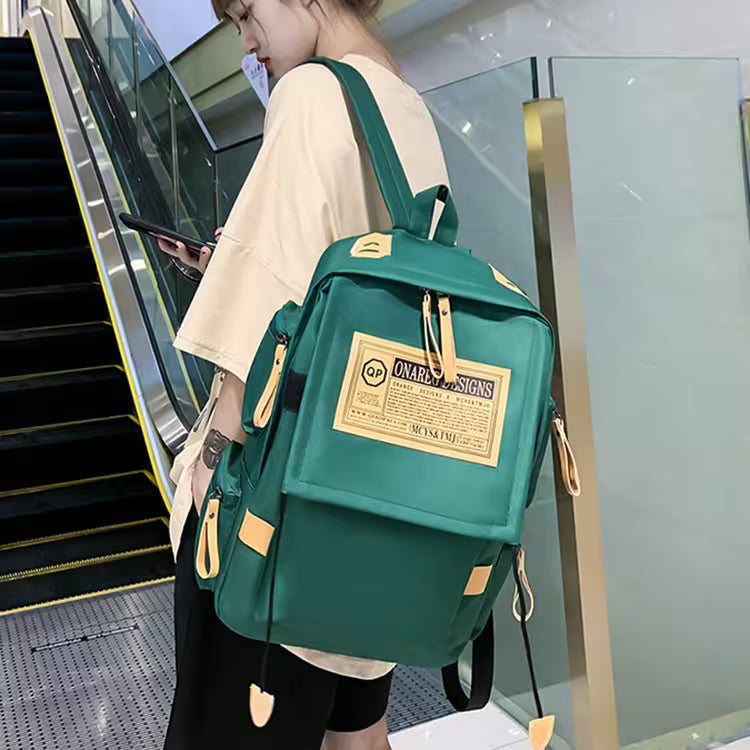 Best Student Backpack | Multi-Pocket School & Travel Bag | Fits 15" Laptop + iPad | Unisex | 7 Colors