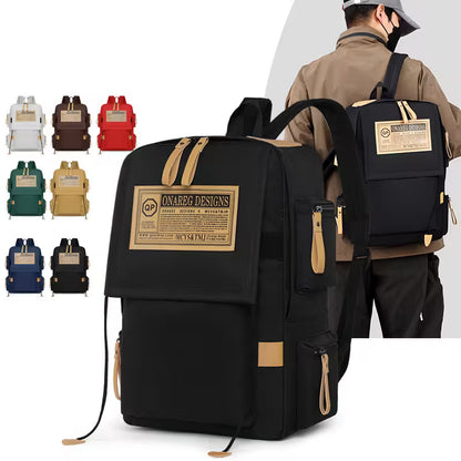 Best Student Backpack | Multi-Pocket School & Travel Bag | Fits 15" Laptop + iPad | Unisex | 7 Colors