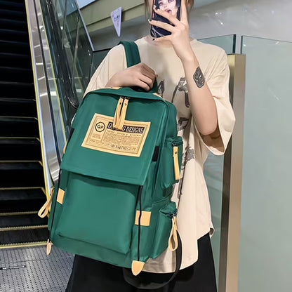 Best Student Backpack | Multi-Pocket School & Travel Bag | Fits 15" Laptop + iPad | Unisex | 7 Colors