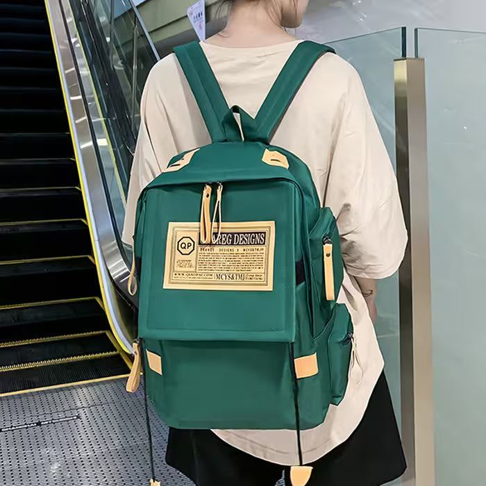Best Student Backpack | Multi-Pocket School & Travel Bag | Fits 15" Laptop + iPad | Unisex | 7 Colors