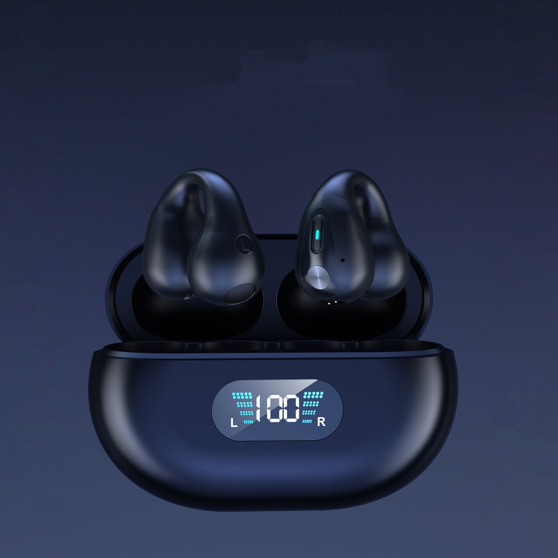 Black Wireless Earbuds