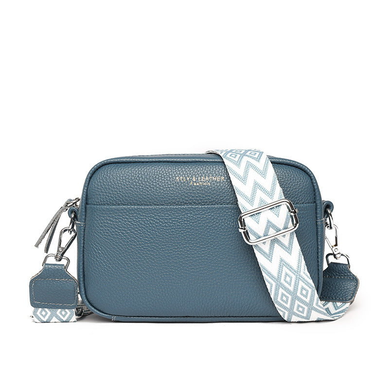 Blue Shoulder Bag