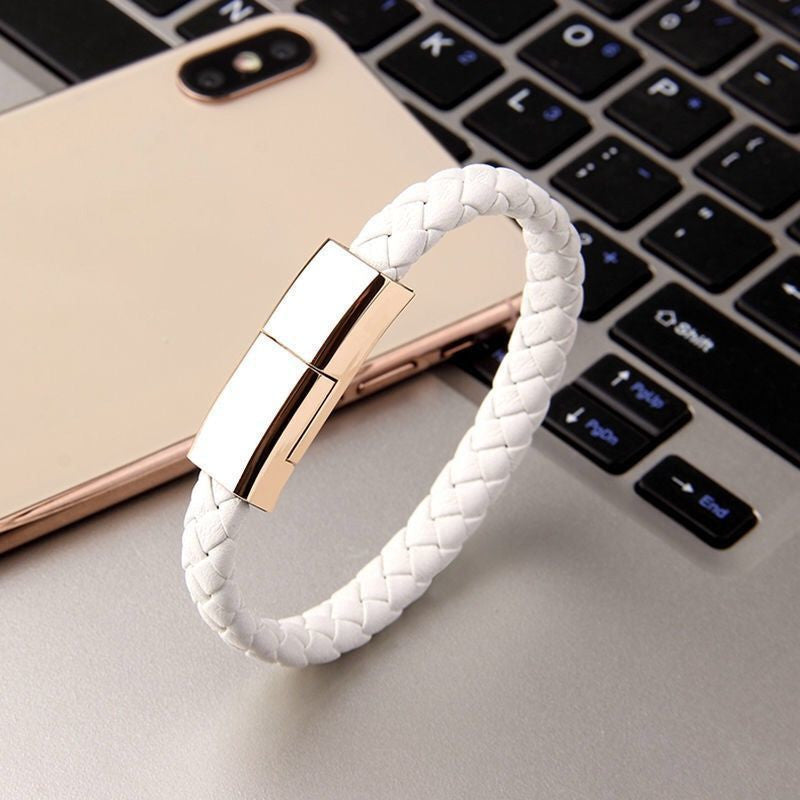 White Bracelet Charger