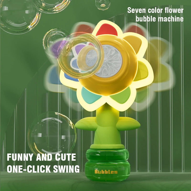 Dancing Sunflower Bubble Toy