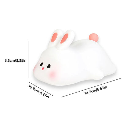 Rabbit Silicone Lamp Dimensions