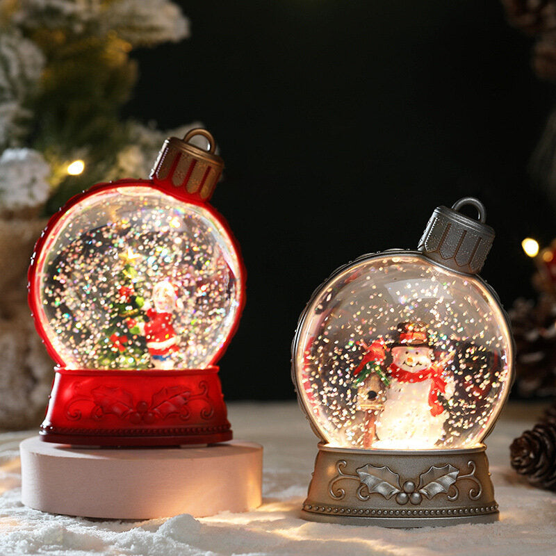 Snowman & Kids Tree Models ❄️ Dazzling LED Christmas Decoration
