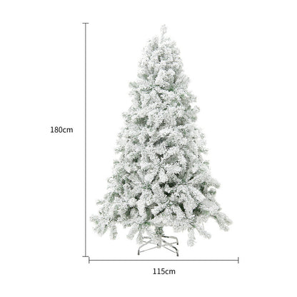 White Christmas Tree 180 cm height
