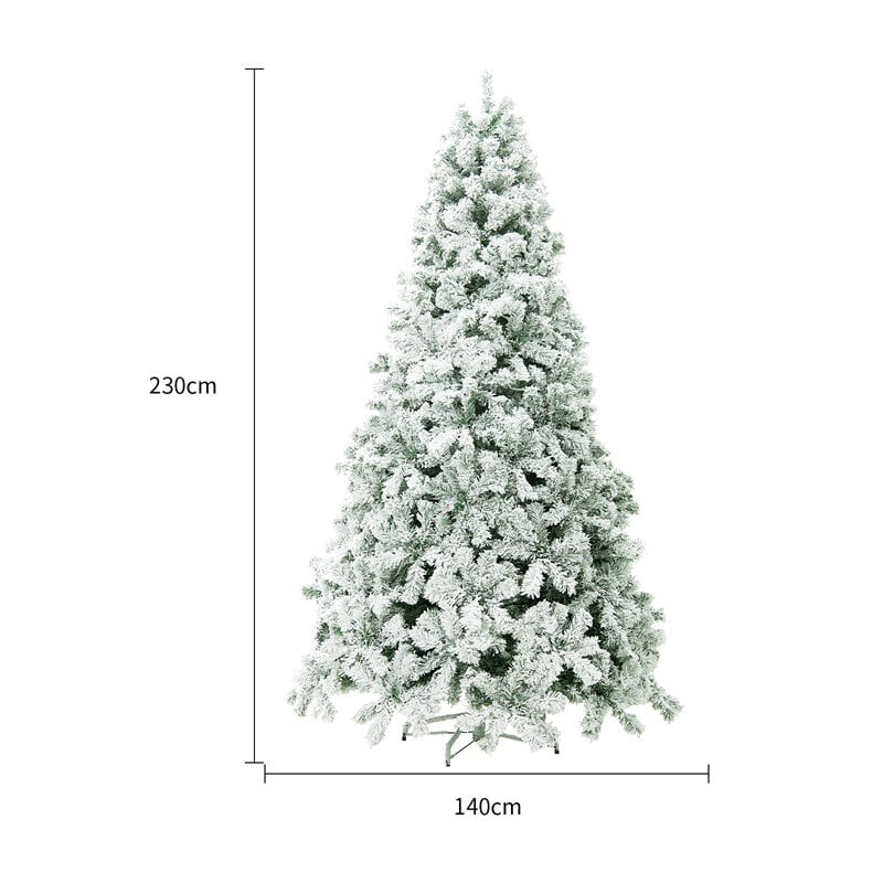 White Christmas Tree 230 cm height