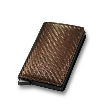 Carbon Fiber Bronze Wallet