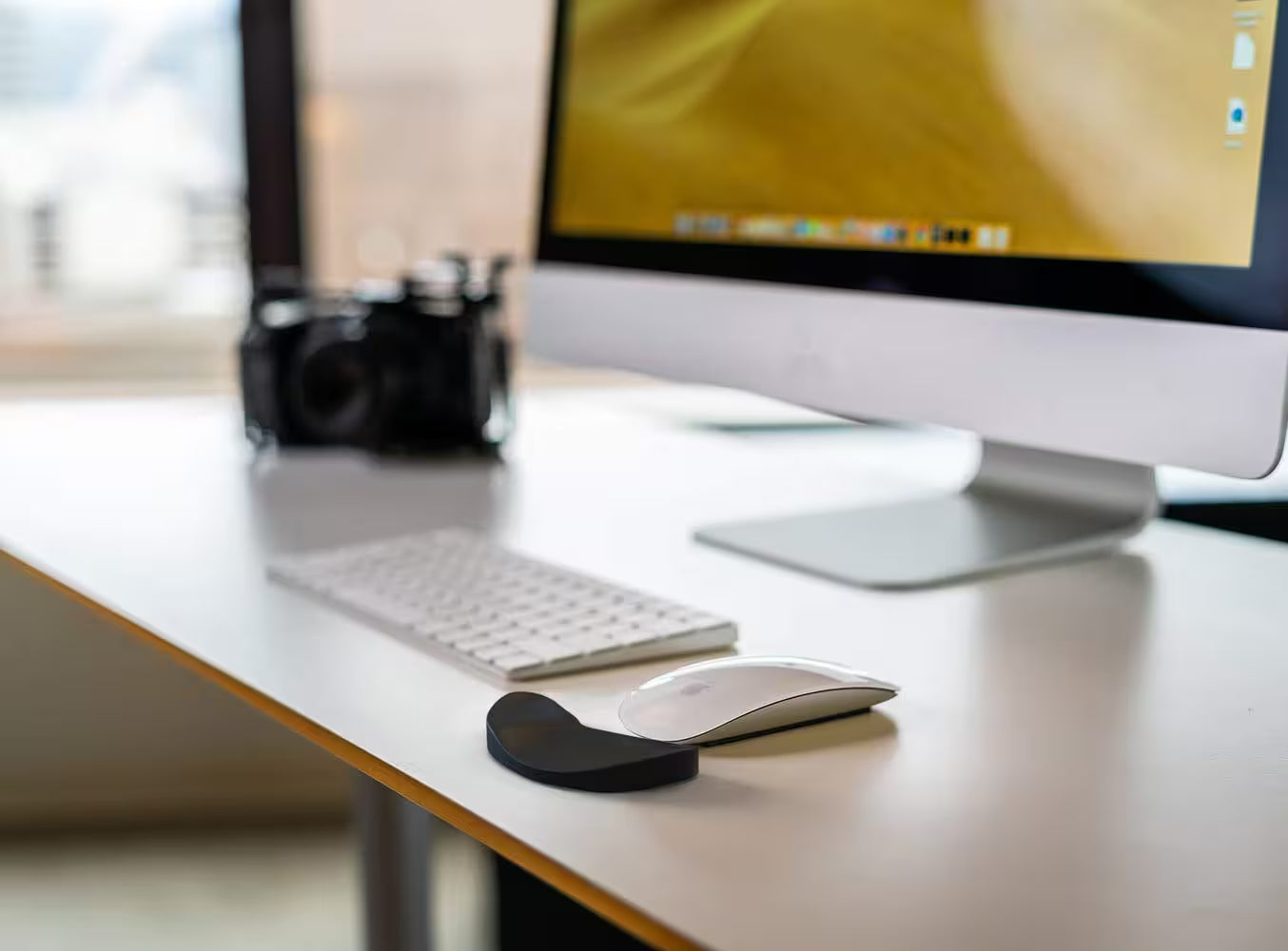Custom Ergonomic Mouse Pad | Glider Wrist Rest for Mouse | Carpal Tunnel & RSI Relief | Gaming & Office Desk Accessory