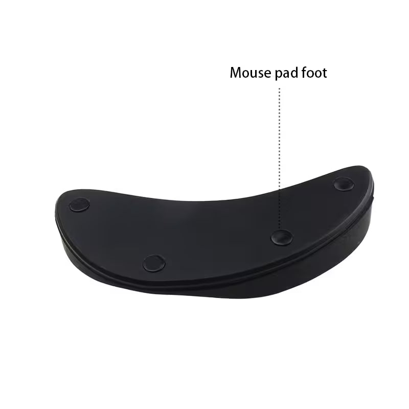 Custom Ergonomic Mouse Pad | Glider Wrist Rest for Mouse | Carpal Tunnel & RSI Relief | Gaming & Office Desk Accessory