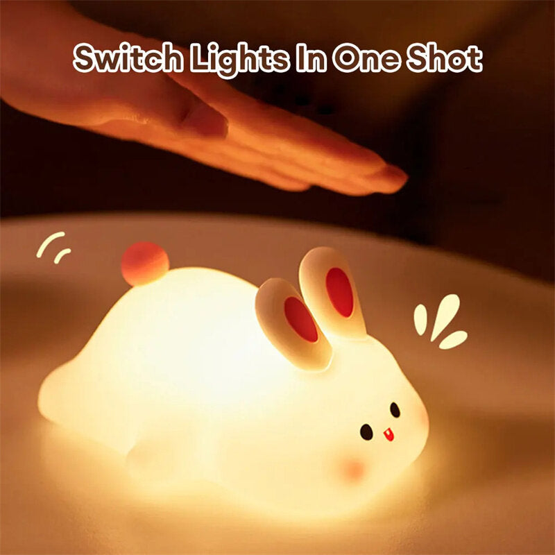 Cute Silicone Baby lamp