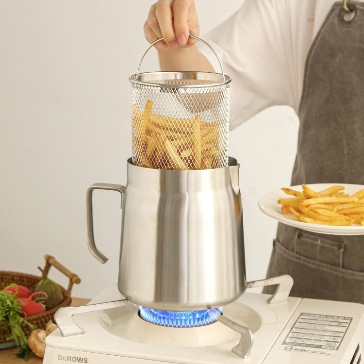 Large Capacity Deep Fryer Pot