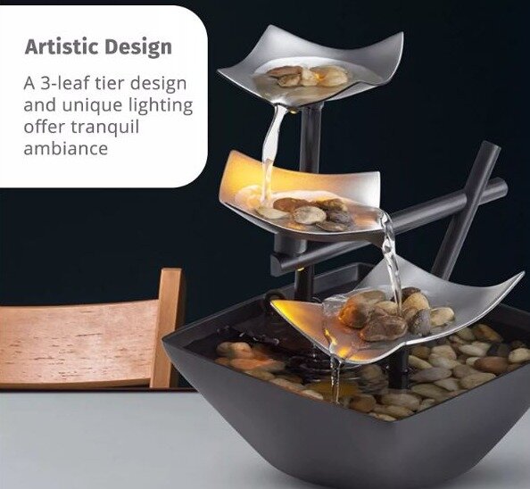 Desktop Fountain 3-Tier Design