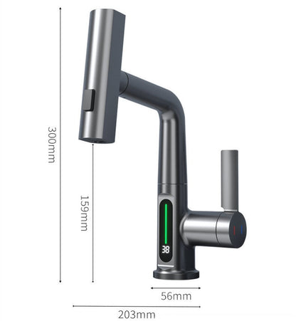 Digital Faucet Dimensions