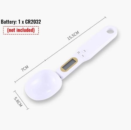 Digital Spoon Dimensions