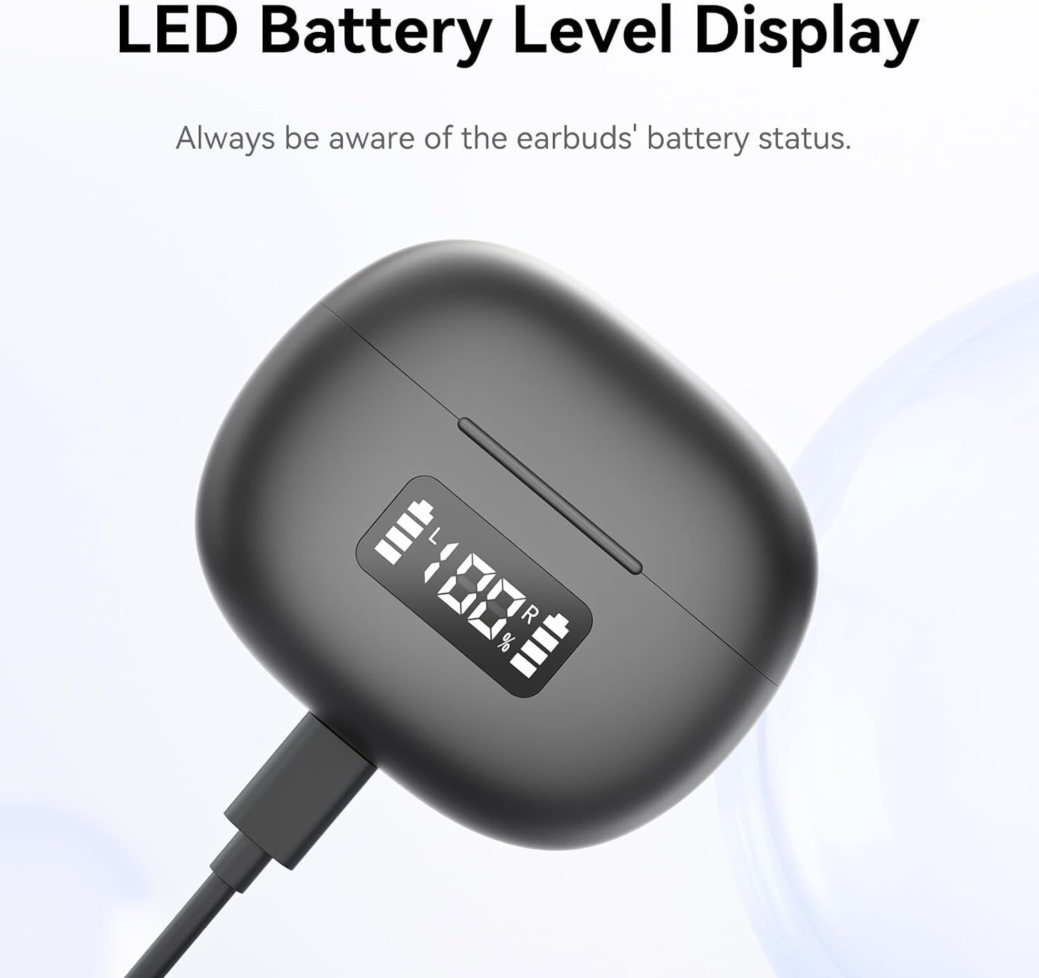 Ultra -long battery life: a single headset battery life 8H, with a charging compartment for 37H