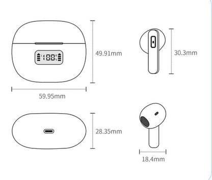 Earbuds Dimensions