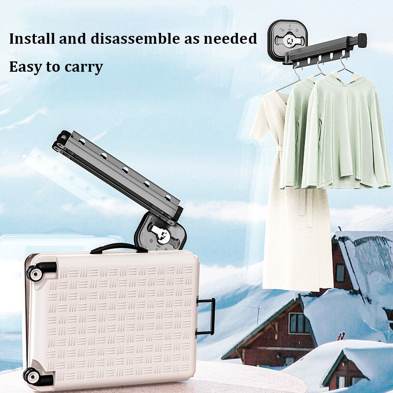 Easy to hang and disassemble your clothes drying rack