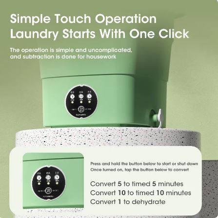 Easy to use your foldable portable washing machine