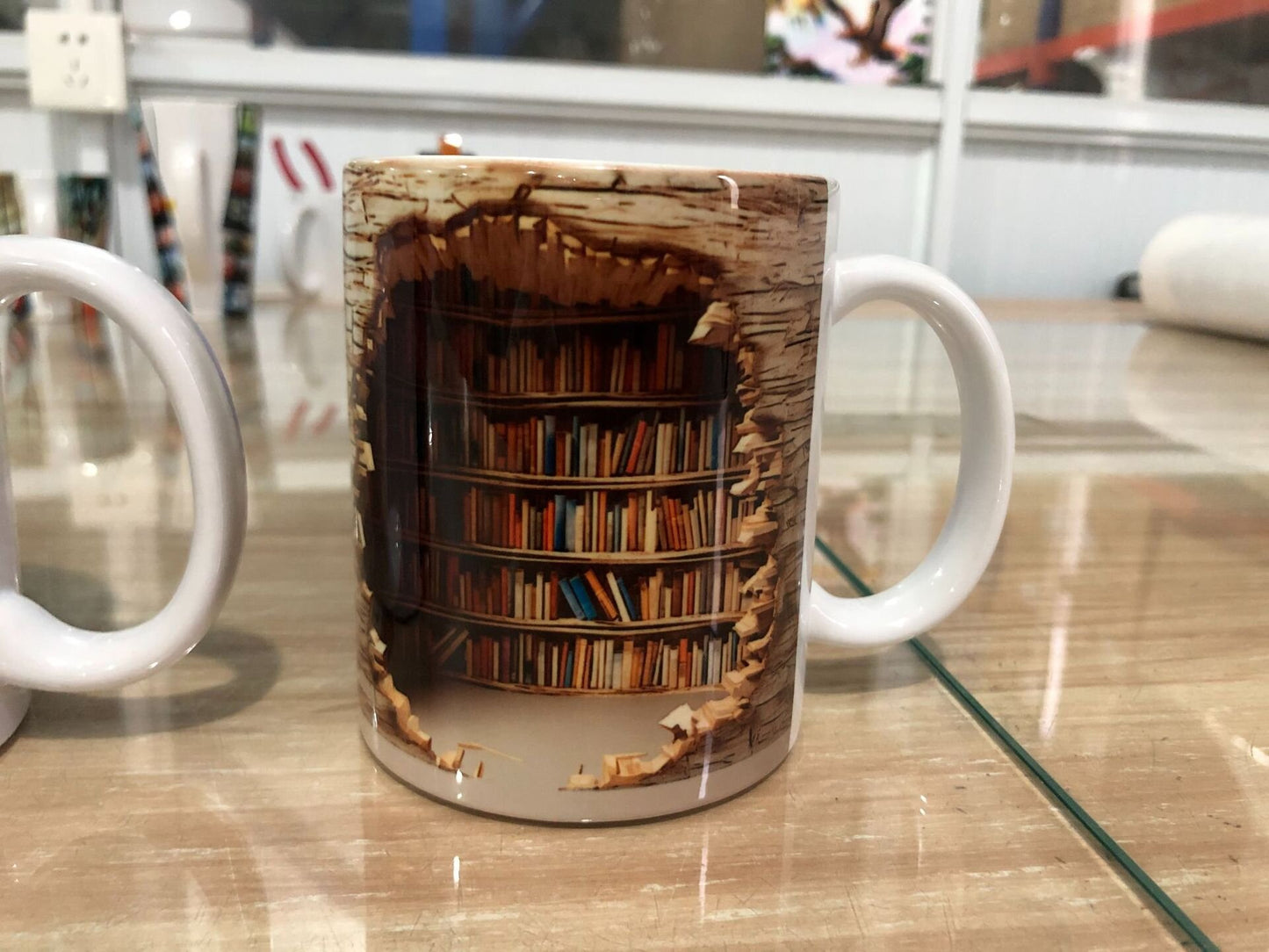 Eco-friendly ceramic mugs