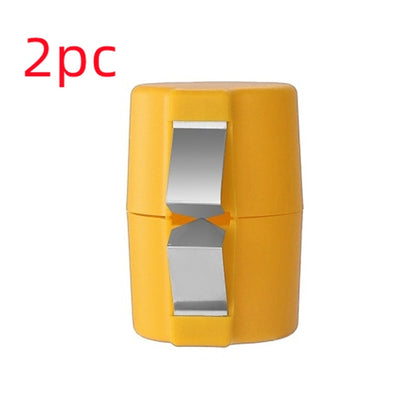 2Pcs Yellow Egg Cracker