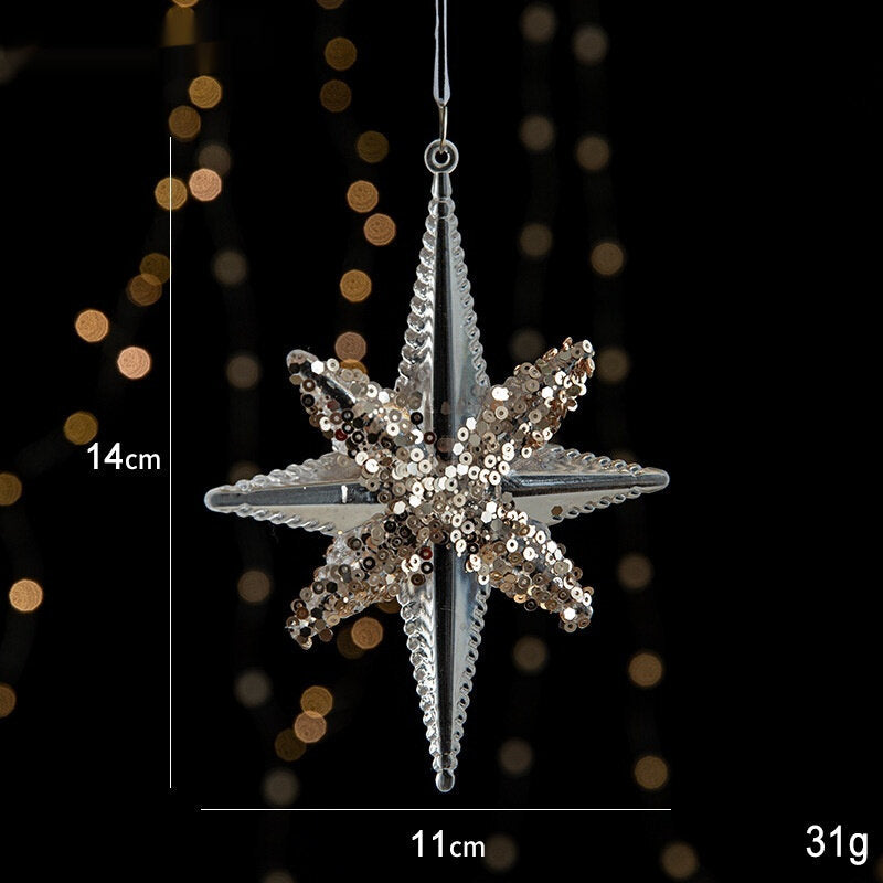 Explosion Star Christmas Ornaments