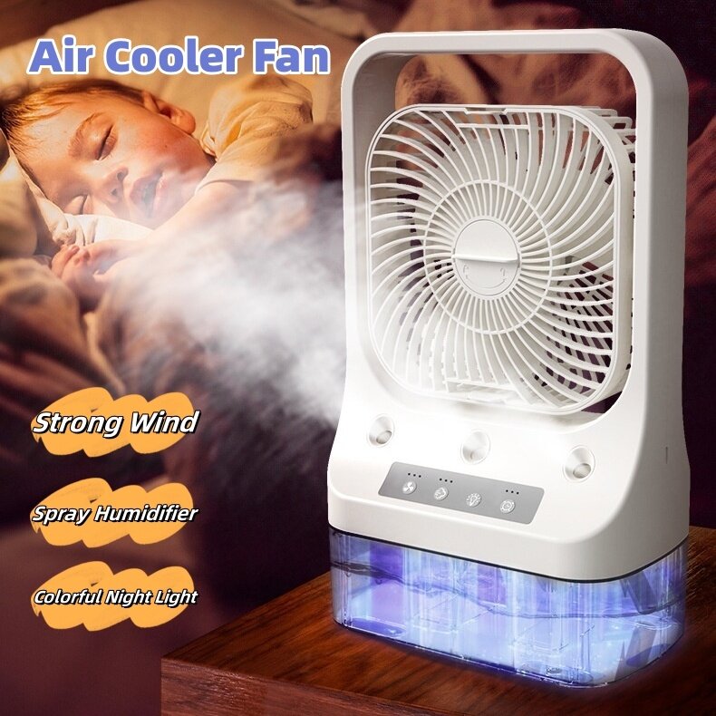 Stay Comfortable all Summer with this Portable Cooling Fan - USB Rechargeable