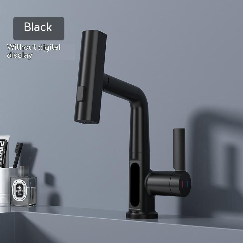 Black Faucet Without Digital Display