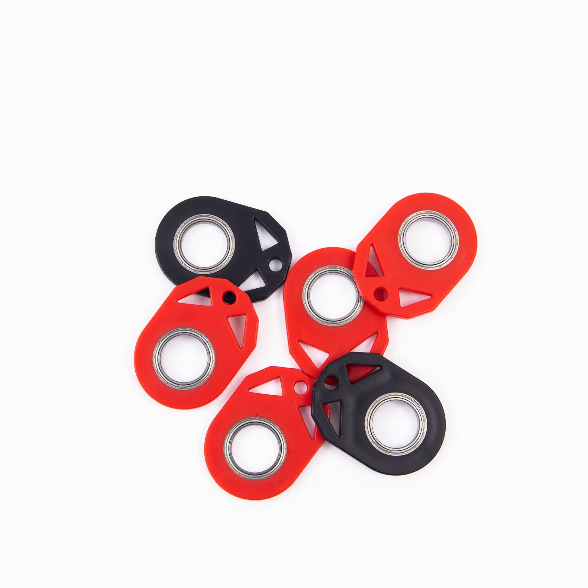 Fidget Keychain Spinner Toy – Glow in the Dark, Precision Bearing, EDC Anxiety Relief Spinner for Keys & Bags