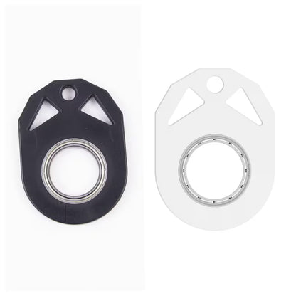 Fidget Keychain Spinner Toy – Glow in the Dark, Precision Bearing, EDC Anxiety Relief Spinner for Keys & Bags