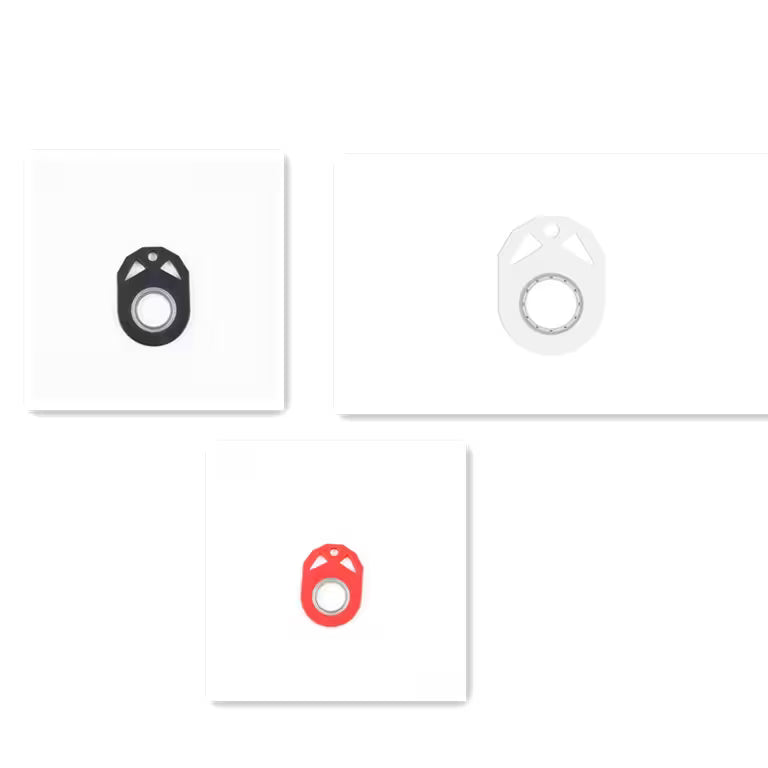 Fidget Keychain Spinner Toy – Glow in the Dark, Precision Bearing, EDC Anxiety Relief Spinner for Keys & Bags