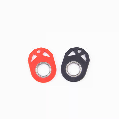 Fidget Keychain Spinner Toy – Glow in the Dark, Precision Bearing, EDC Anxiety Relief Spinner for Keys & Bags