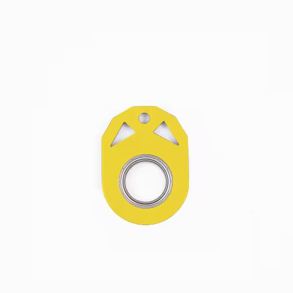 Fidget Keychain Spinner Toy – Glow in the Dark, Precision Bearing, EDC Anxiety Relief Spinner for Keys & Bags