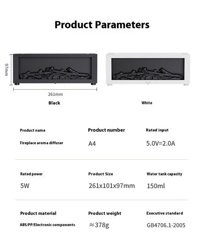 Flame Diffuser Dimensions