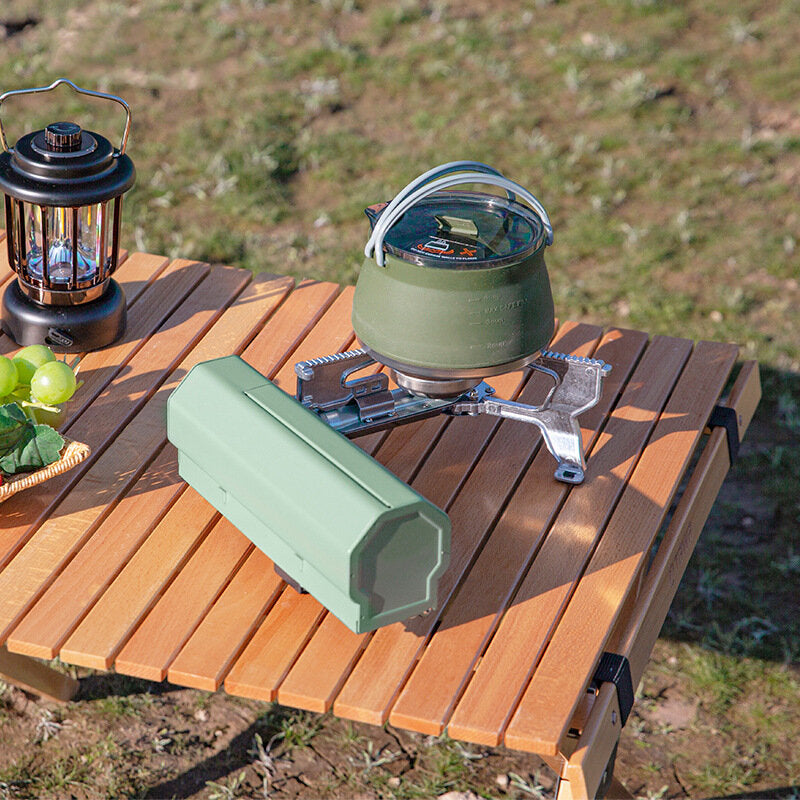 Folding camping stove