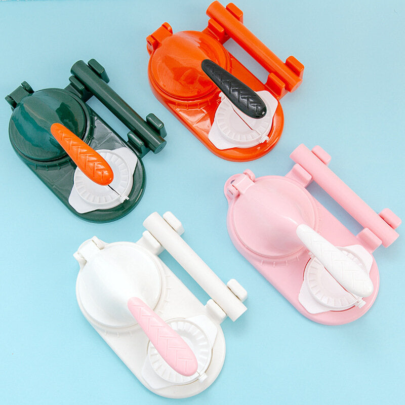 Four Colors Available - 3 In 1 Handmade Dumpling Gadget