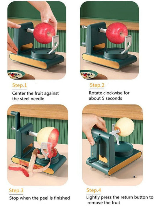 Peeler || Manual Peeler Machine || a game-changer in the kitchen - Four Simple Steps to peel your vegetable or fruit