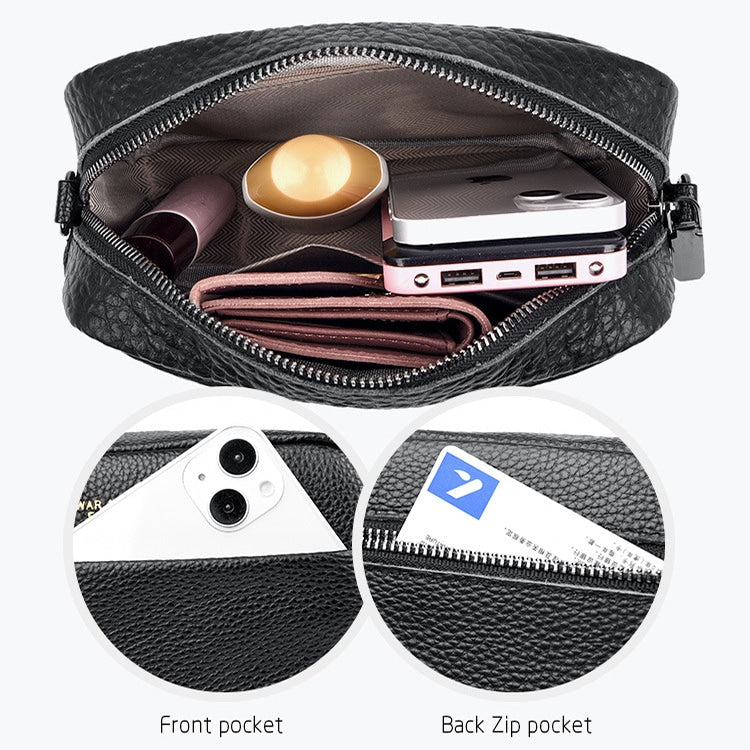 Genuine Leather Fashion Crossbody Bag