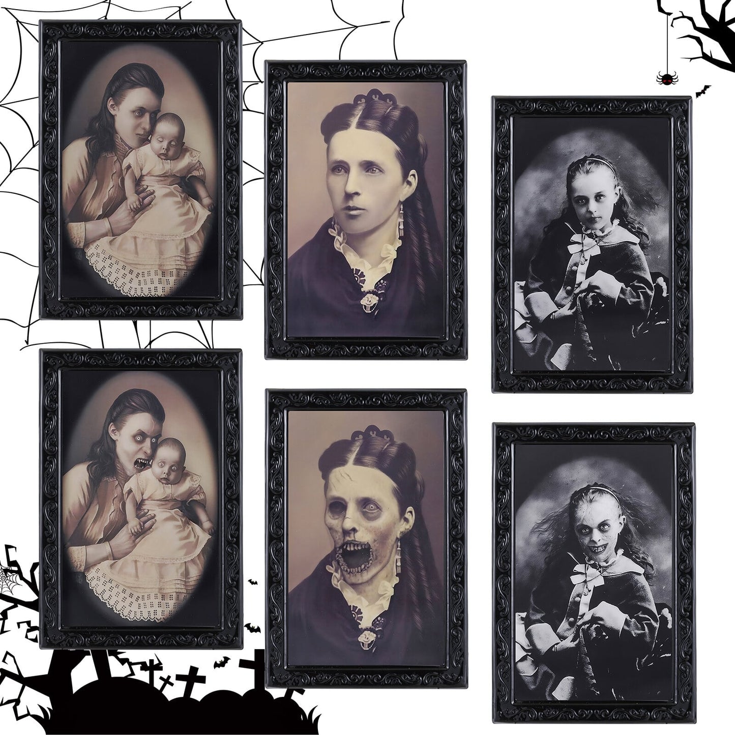 Give a Heart-Thumping Gift - 3D Changing Face Portrait for Halloween!